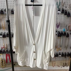 White Urban Cardi